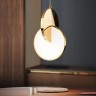 Подвесной светодиодный светильник в стиле лофт                      Eurosvet  50225/1 LED золото