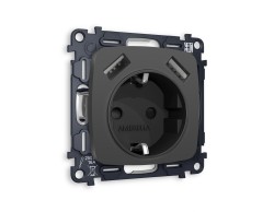 Ambrella Light Комплект механизма электрической розетки Ambrella Volt OMEGA MO909010
