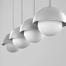 Подвесной светильник со стеклянными плафонами                      TK Lighting  10213 Bono