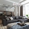 Бра в классическом стиле с хрусталем                      Eurosvet  60079/1 хром