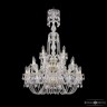 Люстра хрустальная 1402/16+8+4/300/XL-123/3d G Bohemia Ivele Crystal (Стеклянный рожок)