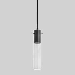 Подвесной светильник со стеклянным плафоном                      TK Lighting  3146 Look Graphite