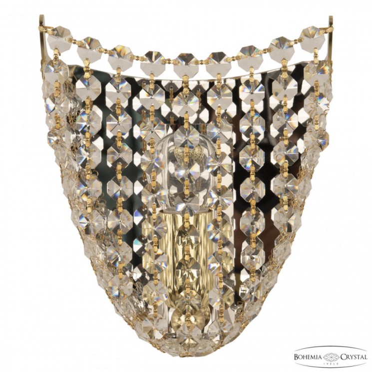 Бра хрустальные 778B/16 G Bohemia Ivele Crystal (С 1 лампочкой)