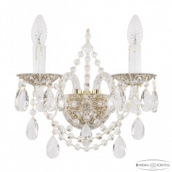 Бра хрустальные AL16311B/2/141 WMG Bohemia Ivele Crystal (Комбинированные)