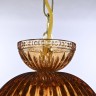 Подвесной светильник с цветным хрусталём 5478/22 G Amber/M-1G Leafs Bohemia Ivele Crystal (5478)