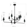 Подвесная люстра ST Luce Medea SL1244.403.08