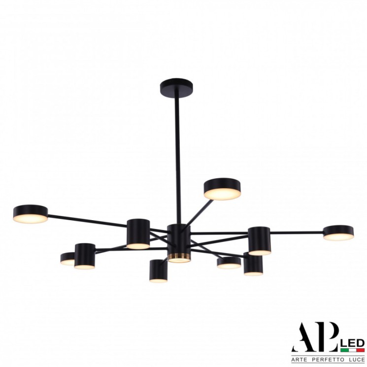 Люстра 3307.6293-10 Black Arte Perfetto Luce (Модерн)