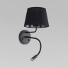 Настенный светильник с тканевым абажуром                      TK Lighting  10081 Maja