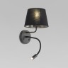 Настенный светильник с тканевым абажуром                      TK Lighting  10081 Maja