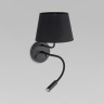 Настенный светильник с тканевым абажуром                      TK Lighting  10081 Maja