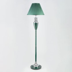 Напольный светильник с тканевым абажуром                      Eurosvet  009/1T зеленый