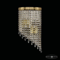 Бра хрустальные 83401BR/20IV-43 G Drops Bohemia Ivele Crystal (Спирали и каскады)