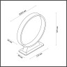 Напольный светильник ODEON LIGHT UVO 6615/5FL