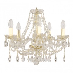 Люстра хрустальная 107/5/165 G Bohemia Ivele Crystal (4 кг)