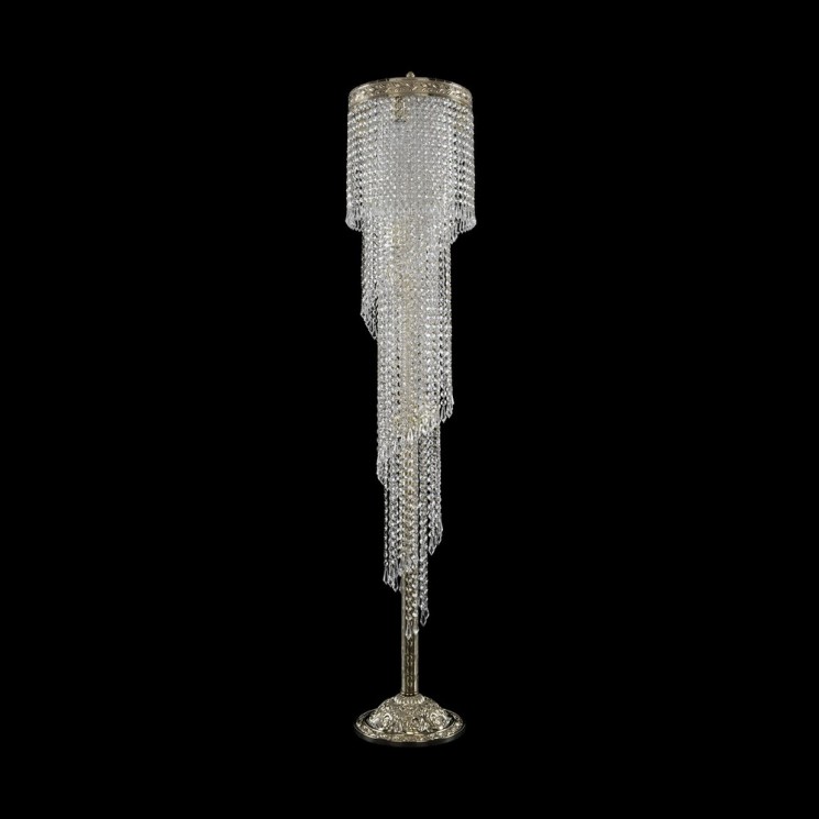 Торшер каскад хрустальный 83111T6/30IV-152 G Bohemia Ivele Crystal (Спирали и каскады)
