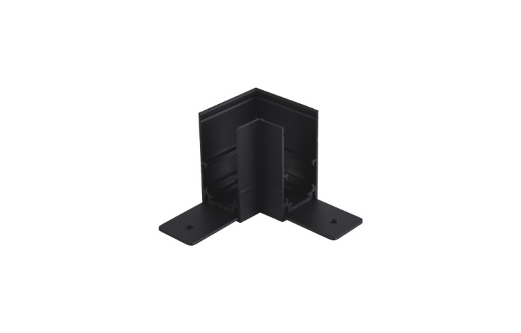 Crystal Lux Соединитель для магнитного накладного шинопровода угловой Crystal Lux CLT 0.213 04 BL