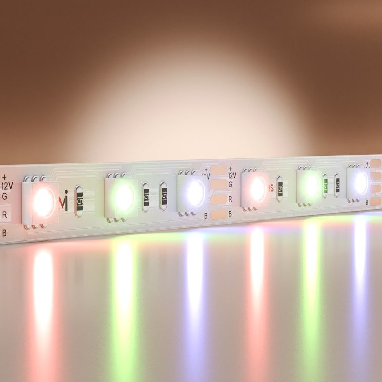 Maytoni Светодиодная лента Base 12В 5050 14,4Вт/м RGB 5м IP 20 201195