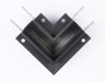 Ambrella Light Коннектор угловой для встраиваемого шинопровода магнитный Track System GL3354