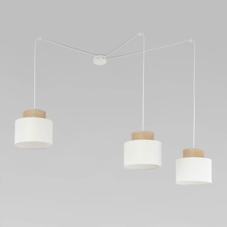 Подвесной светильник с тканевыми абажурами                      TK Lighting  2345 Duo