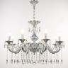 Люстра с хрустальными подвесками AL79101/8/250 A Ni Bohemia Ivele Crystal (AL7901)