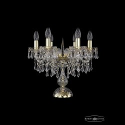Настольная лампа 1403L/6/141-39 G Bohemia Ivele Crystal (Стеклянный рожок)