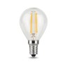 105801111 Лампа Gauss LED Filament Globe E14 11W 2700K 720lm 1/10/50