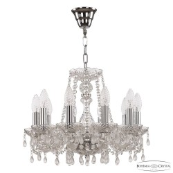 Люстра хрустальная 112/10/141 Ni V0300 Bohemia Ivele Crystal (Стеклянный рожок)