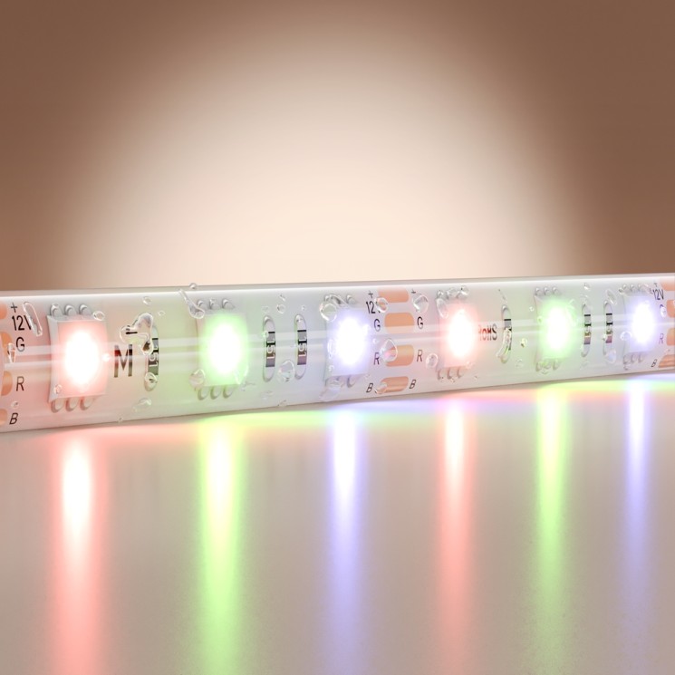 Maytoni Светодиодная лента Base 12В 5050 14,4Вт/м RGB 5м IP 65 201196