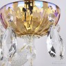 Бра с цветным хрусталём 5413B/2/165 G Shampan/M-1H Bohemia Ivele Crystal (С 2 лампочками и более)