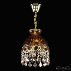 Подвесной светильник с цветным хрусталём 5478/22 G Amber/M-1G Leafs K721 Bohemia Ivele Crystal (5478)