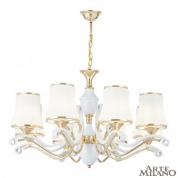 Люстра 303987/8 Wh/Gd Arte Milano (Подвесные)