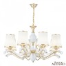 Люстра 303987/8 Wh/Gd Arte Milano (Подвесные)
