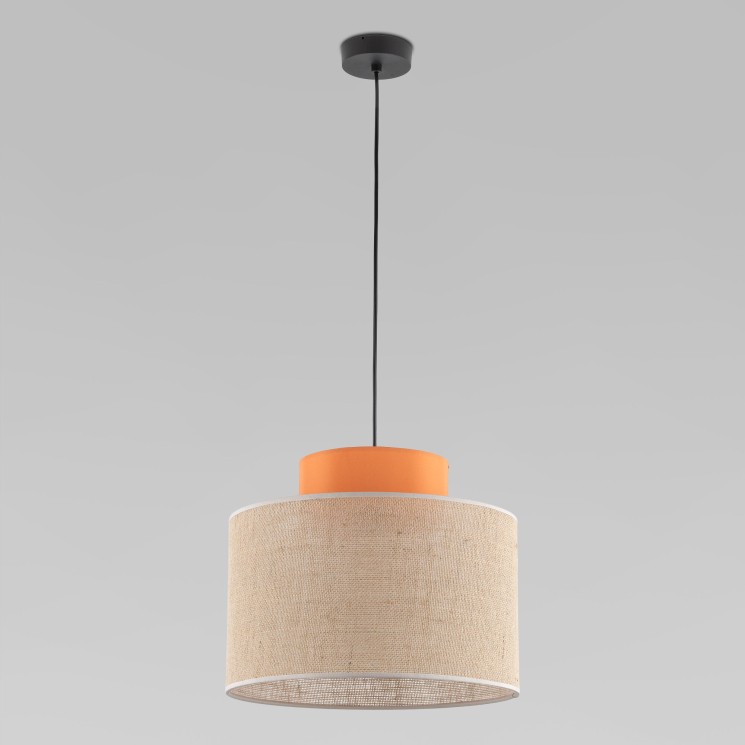 Подвесной светильник с тканевым рассеивателем                      TK Lighting  3227 Duo