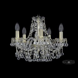 Люстра хрустальная 1409/5/141 G Bohemia Ivele Crystal (Стеклянный рожок)