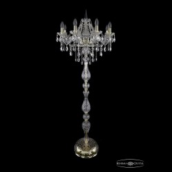 Торшер хрустальный 1415T1/8/200-160 G Bohemia Ivele Crystal (Стеклянный рожок)