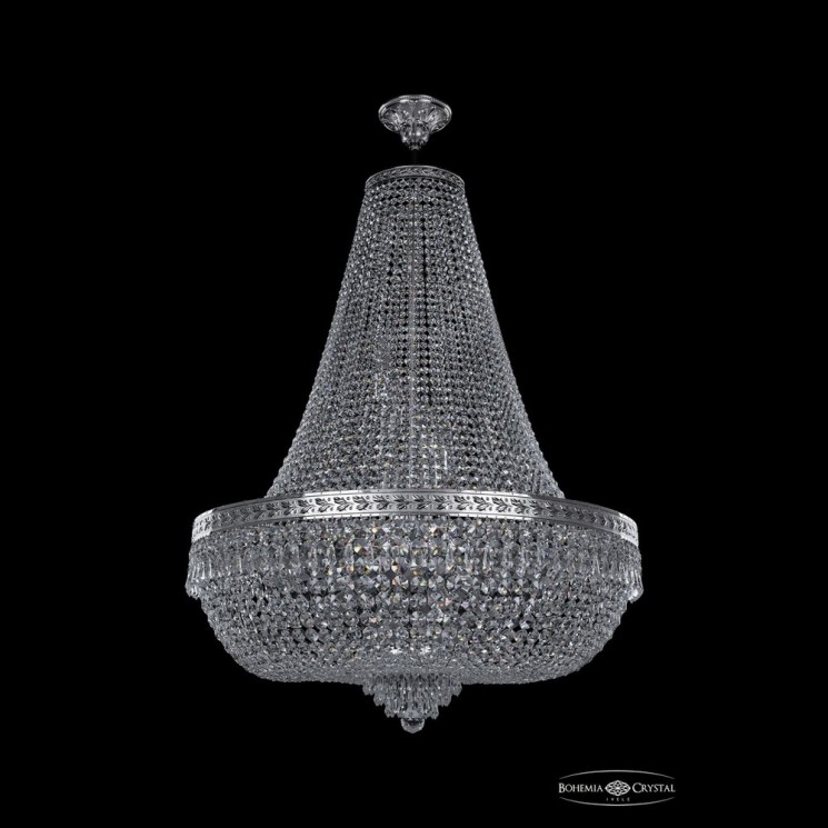 Люстра хрустальная 19271/H2/80IV Ni Bohemia Ivele Crystal (Потолочные)