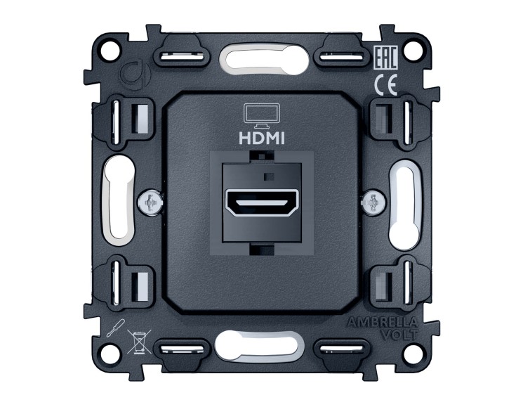 Ambrella Light Механизм розетки HDMI Ambrella Volt QUANT VM222