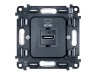 Ambrella Light Механизм розетки HDMI Ambrella Volt QUANT VM222