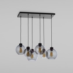 Подвесной светильник со стеклянными плафонами                      TK Lighting  2833 Cubus