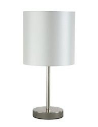 Crystal Lux Настольная лампа Crystal Lux SERGIO LG1 NICKEL