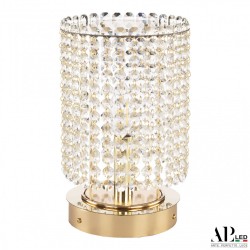 Настольная лампа SH500.L3.17-26.A.Gd.E14 Art Crystal Light (С 1 лампочкой)