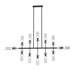 Indigo Светильник на штанге 11053/12R Black