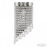 Бра хрустальные 83401BL/15IV-33 Ni Drops Bohemia Ivele Crystal (С 1 лампочкой)