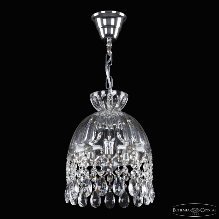 Подвесной светильник с цветным хрусталём 5478/22 Ni Clear/M-1H Bohemia Ivele Crystal (5478)