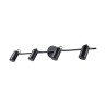 Escada 696/4P E14*40W Black/Chrome