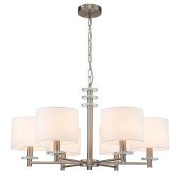 Escada 641/6PL E14*60W Satin nickel