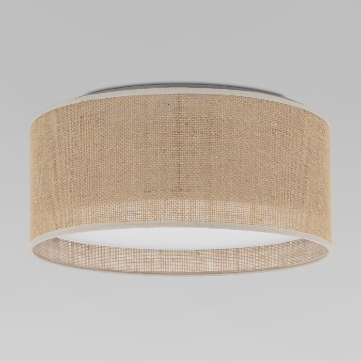 Потолочный светильник с тканевым абажуром                      TK Lighting  5798 Juta
