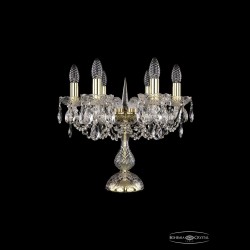 Настольная лампа 1402L/6/141-39 G Bohemia Ivele Crystal (Стеклянный рожок)