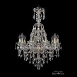 Люстра хрустальная 1415/10/200/XL-76 G Bohemia Ivele Crystal (Стеклянный рожок)