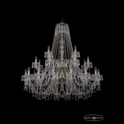 Люстра хрустальная 1403/16+8+4/460/2d G Bohemia Ivele Crystal (Стеклянный рожок)